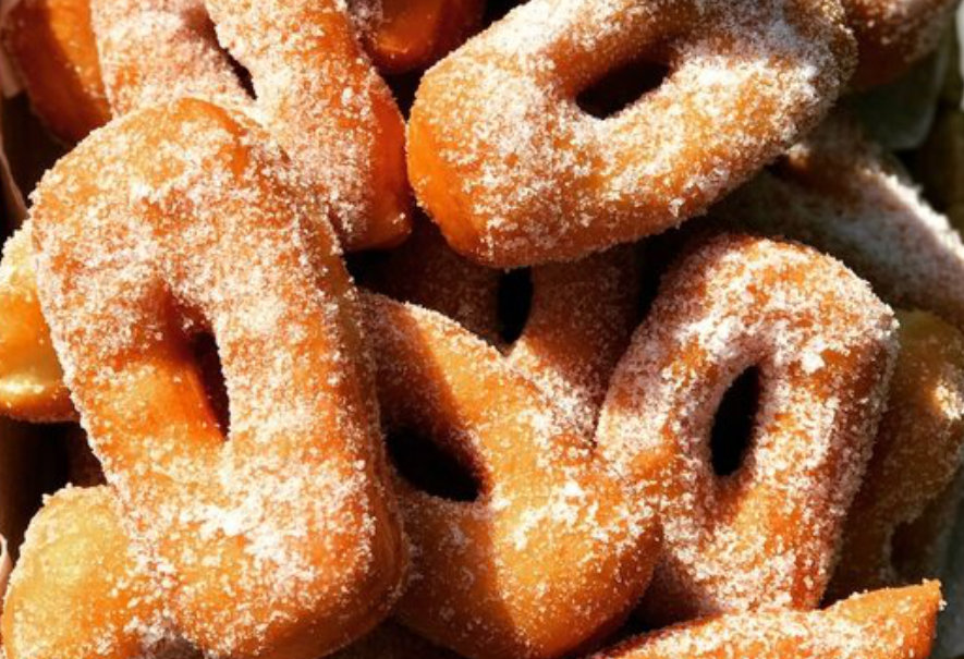 Receta de Frappes Corse - Donuts